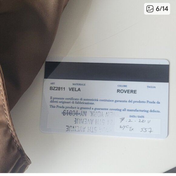 PRADA Copper Backpack - Picture 6 of 14